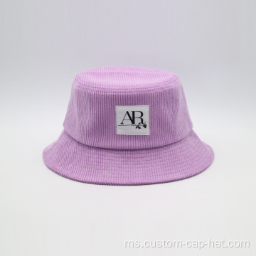 Topi baldi korduroy ungu borong